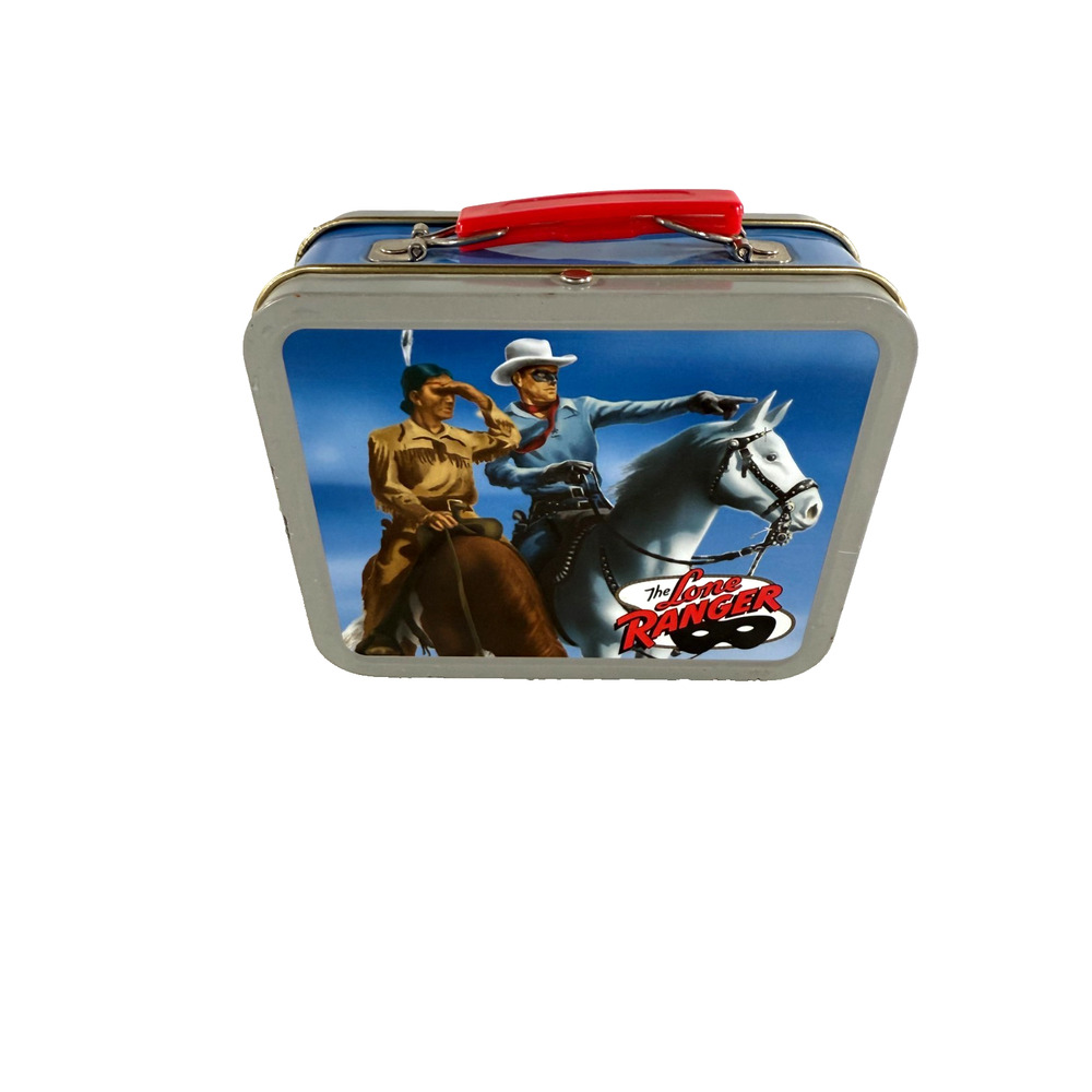 Vintage The Lone Ranger Lunch Box 2001 Cheerios Mini Tin 60th Anniversary Promo - Picture 2 of 4